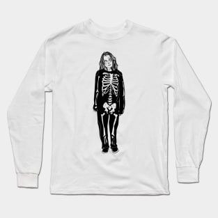 Phoebe Skeleton Suit Long Sleeve T-Shirt